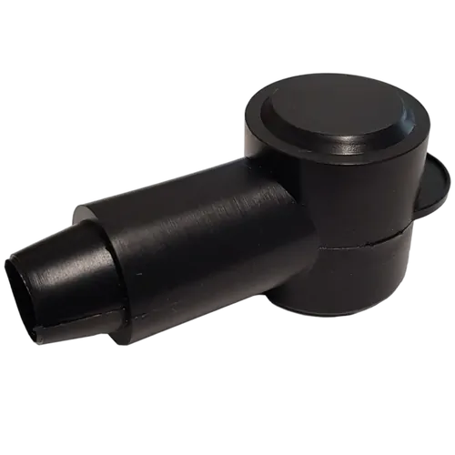 28Mm Insulator Blk [5Pcs] Length 44Mm, Ring Od 28Mm Cable Size: 2B&S - 00B&S