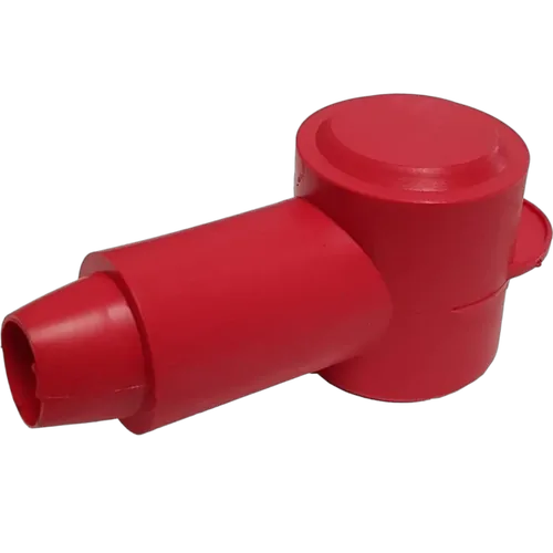 28Mm Insulator Red [5Pcs] Length 44Mm, Ring Od 28Mm Cable Size: 2B&S - 00B&S