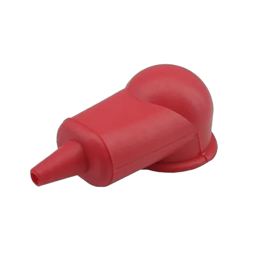 Low Prof Insulator Red[5Pcs] Height 24.8Mm, Ring Od 28.2Mm Cable Size: 5Mm