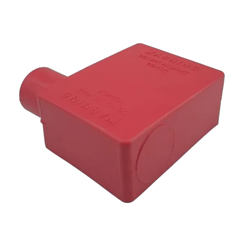 L.H Terminal Insulator Red[5Pc Cable Size: 0 B&S