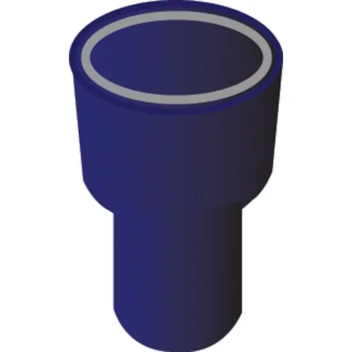 Bullet Term Female Blue 11Pk Vinyl Insulated Suits: 4Mm Cable 5Mm