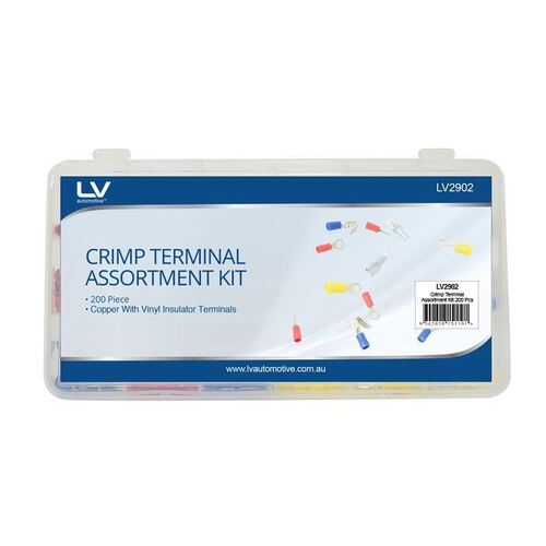 Crimp Terminal Assortment Kit 200Pcs X Terminals