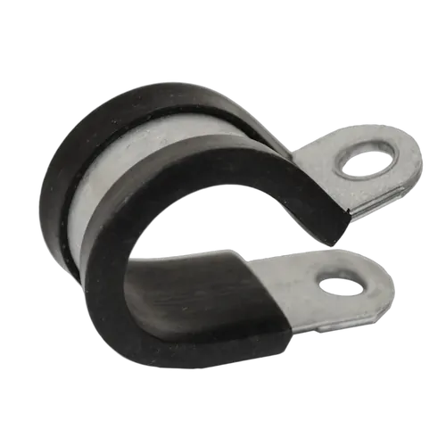 19Mm Cable Clamp [Pack Of 100] Width 15Mm Hole Size 6.4Mm Epdm Rubber Mild Steel