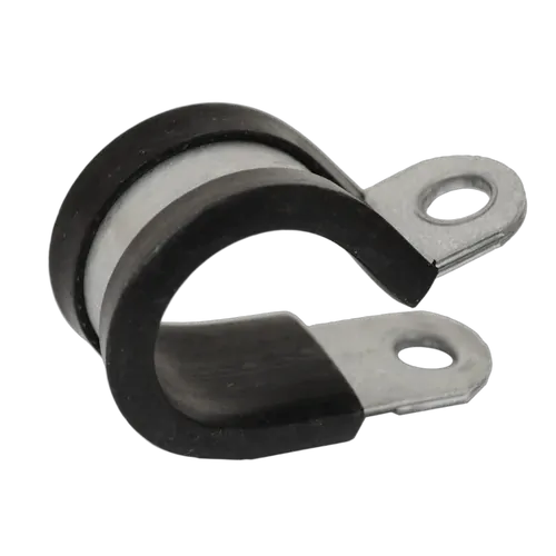 22Mm Cable Clamp [Pack Of 100] Width 15Mm Hole Size 6.4Mm Epdm Rubber Mild Steel