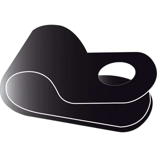 Cable Clamp Black 7.6Mm 100Pk