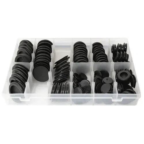 120Pcs Blanking Rubber Grommet Assortment Kit
