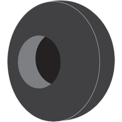 Rubber Grommet Blank 10Mm Outside Diameter 10 Pack