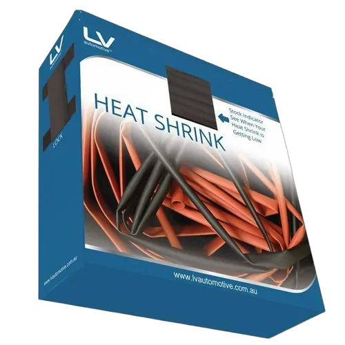 Heatshrink Black 19Mm X 5M Easy To Use Dispenser Box