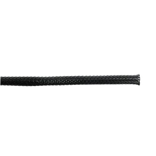 Braided Expandable Sleeving Black 6Mm 100M Roll