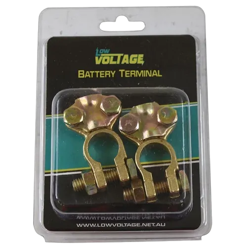 Batt Term Saddle Type 2Pk End Entry Suits 6-1 B&S Cable