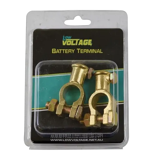 Batt Term End Entry 2Pk Suits Pos Or Neg Batt Posts Up To 1B&S, Standard Post