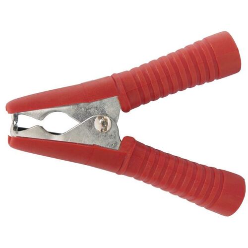 100A Copper Booster Clamp Pos With Insulated Handles Overall Length 90Mm