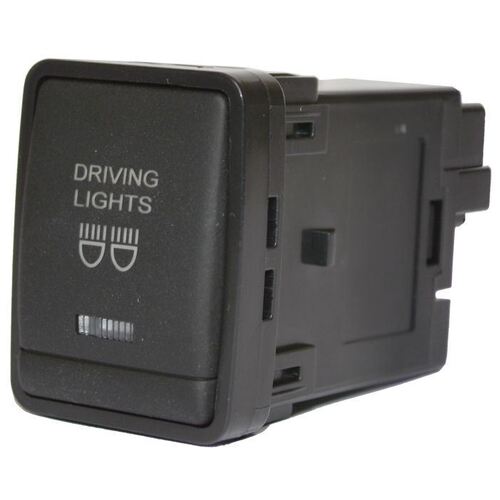 Nissan Driving Light Switch 27X20.3Mm Hole Size Np300/T32/R52/Mr20 Orange Led