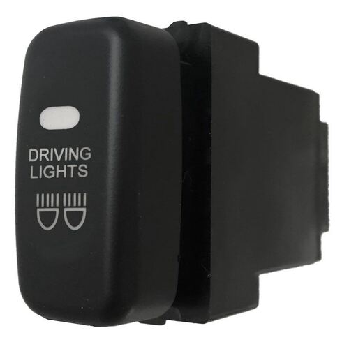 Mitsubishi Drv.Light Switch 22.7X16.4Mm Hole Size Various 2002-2015 Blue Led