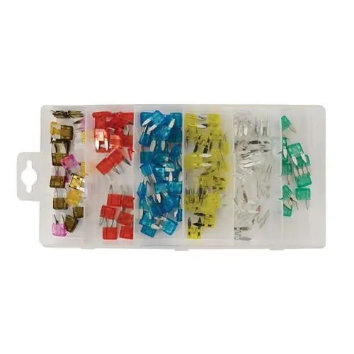 Mini Wedge Fuse Kit 120 Pcs