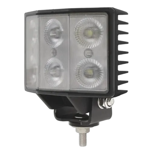 60W Led Curved Work Lamp 6 X 10W Leds Flood Beam 9-36V Input Voltage