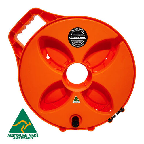 Flat Out Narrow Multi-Reel Safety Orange