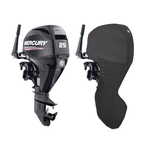 Mercury 4 Stroke 3 Cyl 526Cc 25Hp 30Hp Full Cover (L)20In/508mm Leg (2007>)