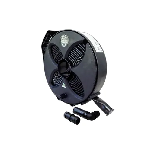 Flat Out Sullage Hose 9m 32mm On Original Multi-Reel Matte Black