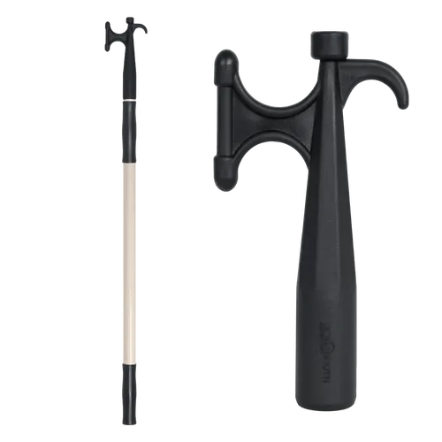 Oceansouth Boat Hook Telescopic Bright Aluminium 1.18m - 2.04m