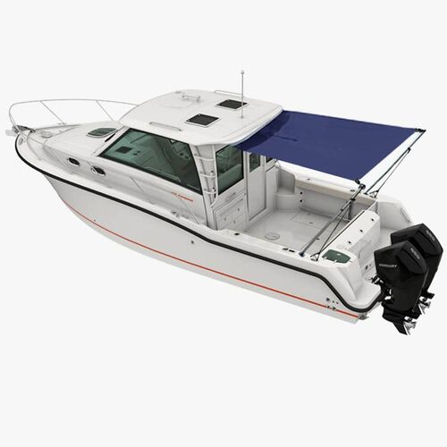Oceansouth Cabin Cruiser Stern Shade Extension Kit - 2.9M x 2.6M (9.5ft x 8.5ft) - Grey |Outback Equ