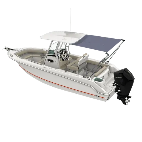 Oceansouth Stern Shade Kit 2.1m x 2.1m (7Ft x 7Ft) Grey