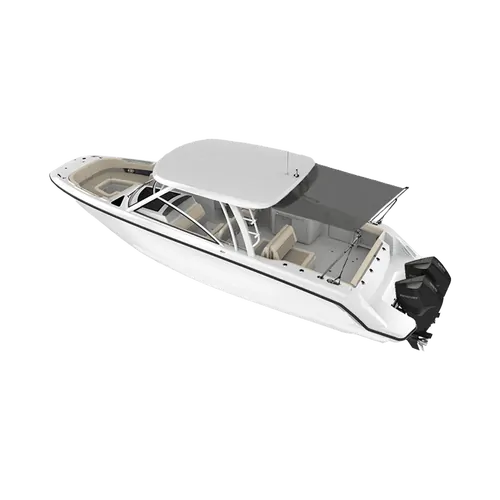 Oceansouth Stern Shade Kit 2.6m x 2.3m (8.5ft x 6.5ft) Grey