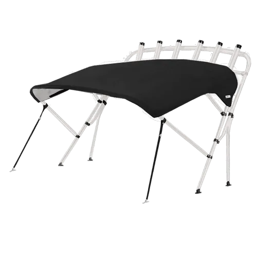 Oceansouth 3 Bow Whitewater Pro Bimini 1.5 - 1.7M Black + Rocket Launcher