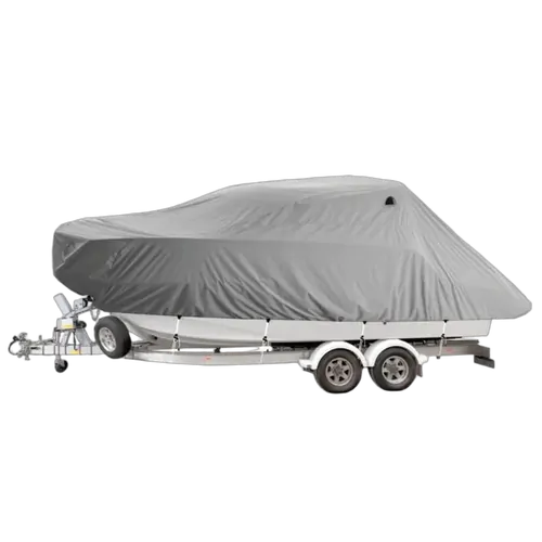 Oceansouth Pilot/Cruiser Boat Cover Grey - 8.5m - 9.0m