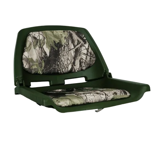 Fishermans Seat Folding Padded Camouflage