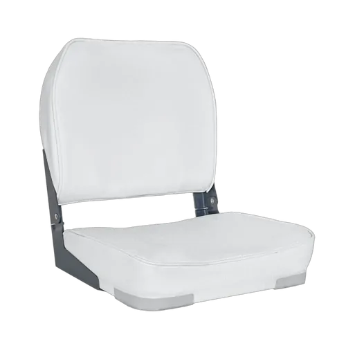 Deluxe Fold Down Seat Upholstered White