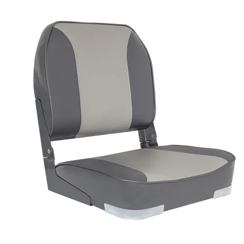Deluxe Fold Down Seat Upholstered Grey/Charcoal