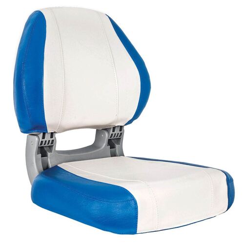 Oceansouth Sirocco Folding Seat - Blue/White