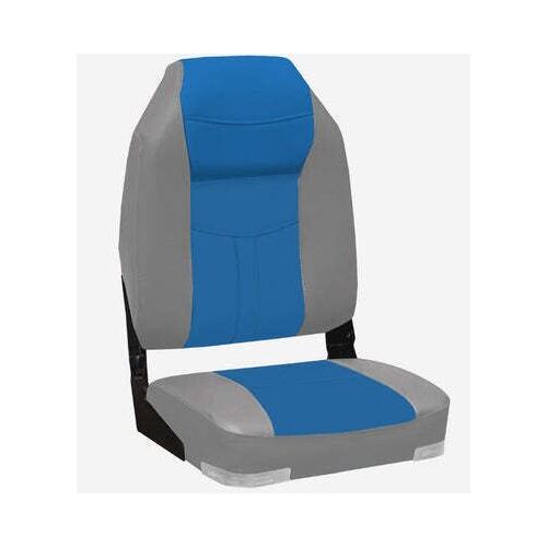 High Back Deluxe Seat Grey / Blue