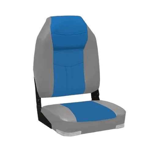 High Back Deluxe Seat Grey / Blue