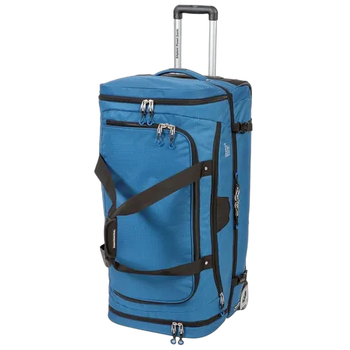 Explore Planet Earth Madrid Roller 110L Travel Roller Bag Blue