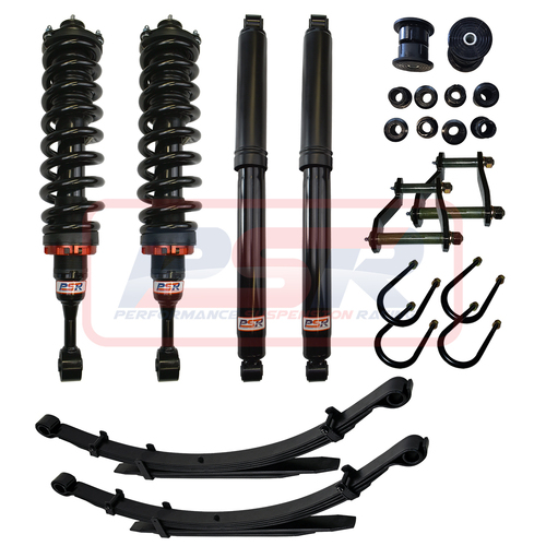 PSR TTG Shock Absorber Mazda BT-50 / Ford PX Ranger PSR TTG 2" Lift Kit Standard Duty Front and Extra Heavy Duty Rear