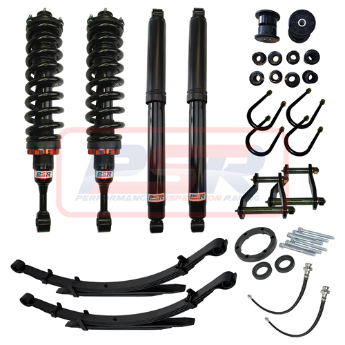 PSR TTG Shock Absorber Mazda BT-50 / Ford PX Ranger PSR TTG 3" Lift Kit LONG TRAVEL REAR Heavy Duty Front and Standard Duty Rear