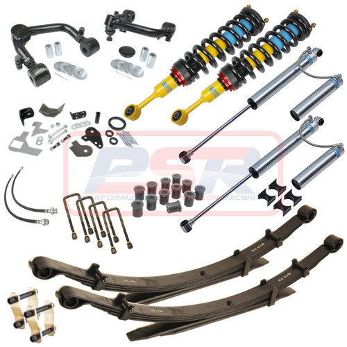 Performance Suspension Racing Mazda BT-50 / Ford PX Ranger Bilstein 3" Lift Kit LONG TRAVEL REMOTE RESERVOIR REAR Duty Front and Extra Heavy Duty Rear