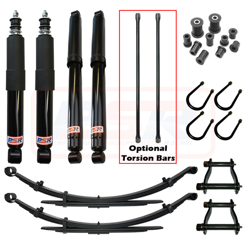 PSR TTG Shock Absorber Mazda BT-50 / Ford PK Ranger PSR TTG 2" Lift Kit Heavy Duty Rear (With Torsion Bars)