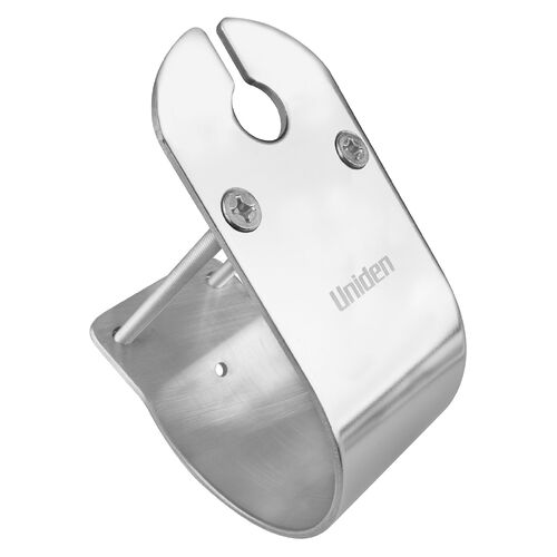 Uniden MBU-04 76mm Glossy Stainless Steel Bull Bar Mount with Cable Slot
