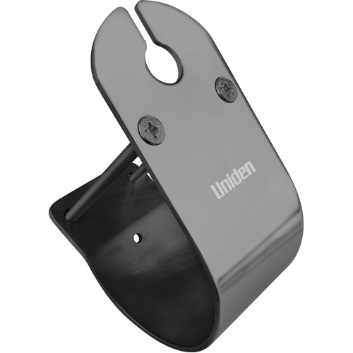 Uniden MBU-04BK 76mm Glossy Stainless Steel Bull Bar Mount with Cable Slot