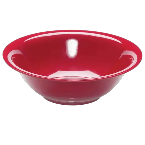 Campfire Melamine Dessert Bowl - Burgundy