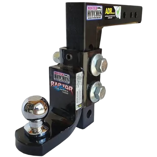 Ball Mount Raptor 4500Kg Adr Adjustable Long Shank