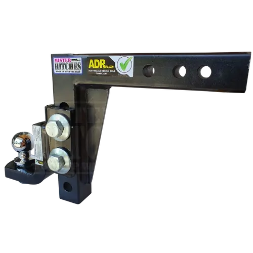 Ball Mount Raptor 4500Kg Adr Adjustable Extra Long Shank