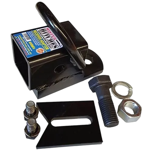 Ball Mount Receiver Adaptor With Anti-Swivel Plate