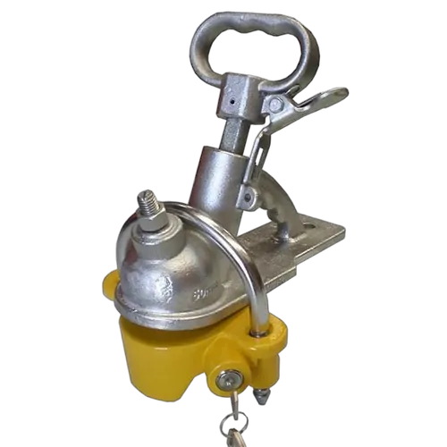 Mister Hitches Trailer Coupling Lock, Ratchet Style w/ U-Clamp