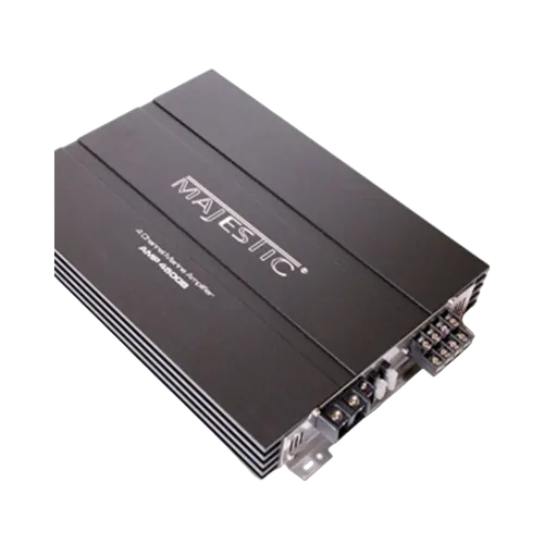 AMP4500B Black Style 55Wrms 4/3/2/1 Channel Stainless Connections