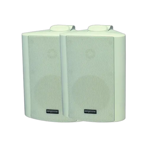 Majestic SP2000W White Box Speaker Outdoor Weatherproof 80Wrms Max High Quality