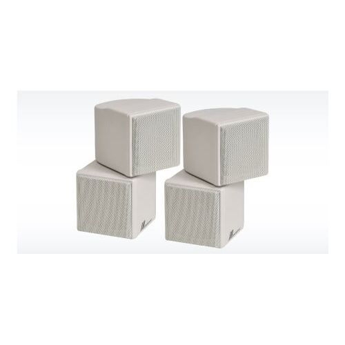 Majestic SP5000W White High Quality Cube speakers sophisticated design internal